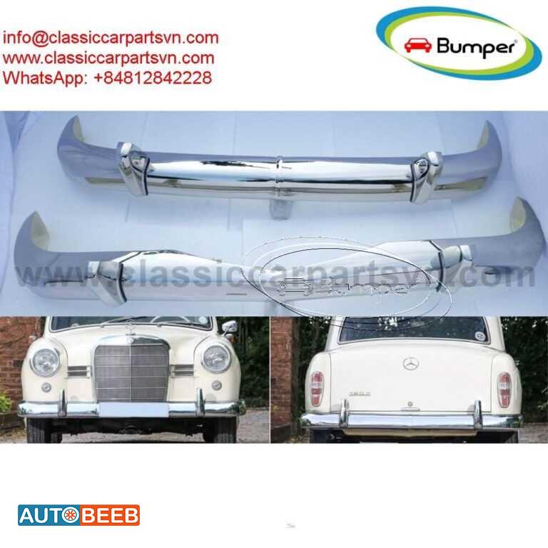 Mercedes Ponton 4-cylinder W120 W121 (1959-1962) bumpers